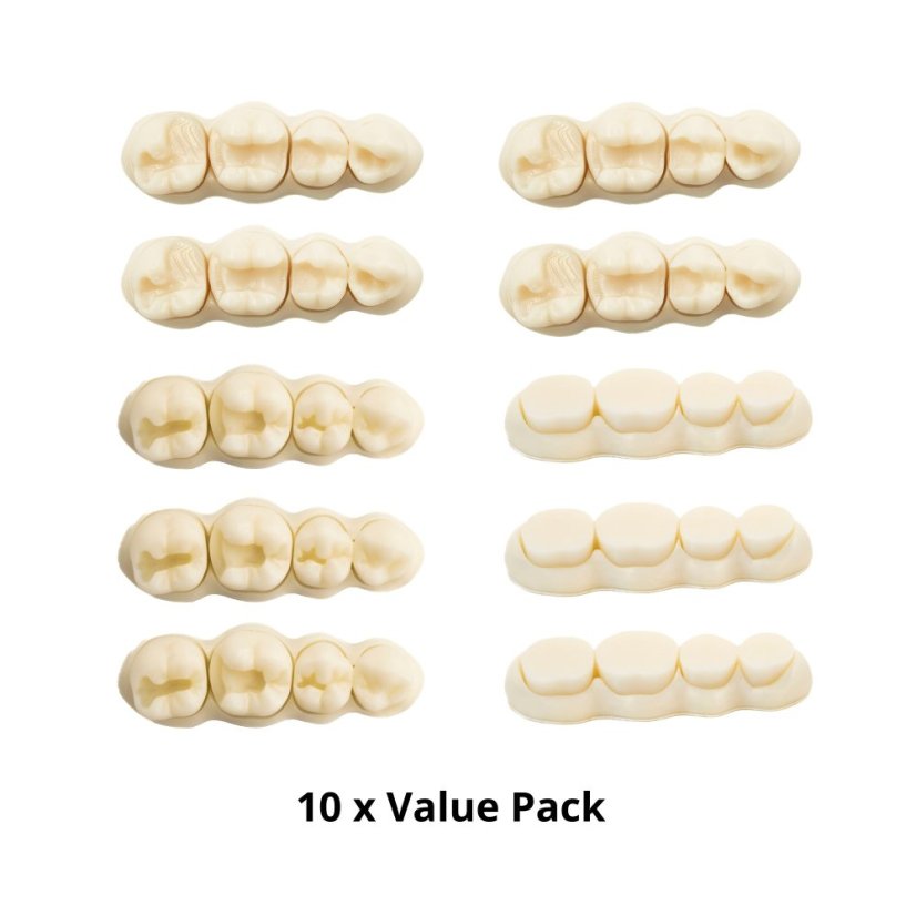 CaviTooth 10 x Value Pack - Modelo: Modelo C, Color: Gris
