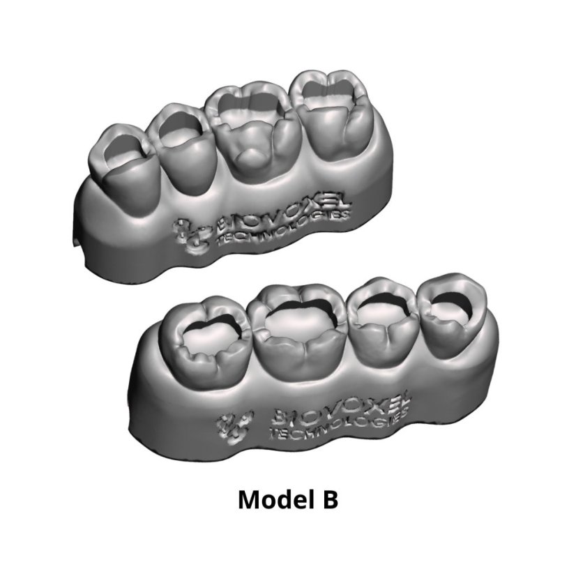 OccluTooth - Modelo: Modelo B, Color: Azul