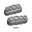OccluTooth 10 x Value Pack - Model: Model B, Color: Blue