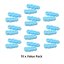 OccluTooth 10 x Value Pack - Model: Model B, Color: Blue
