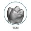 Monomaterial Teeth with Cavities (Biovoxel Typodont) - Zahn wählen: 37 Occlusal Cavity